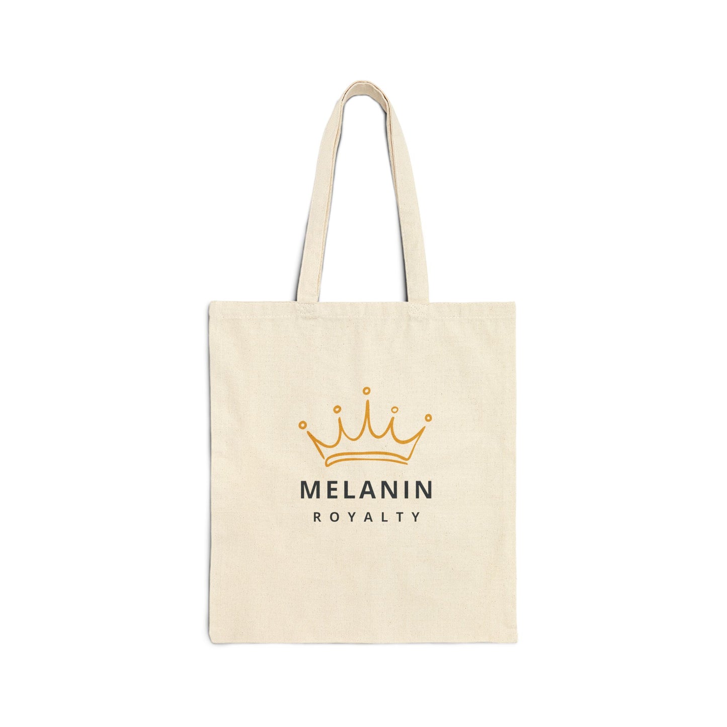 Melanin Royalty Cotton Canvas Tote - The Melanindex