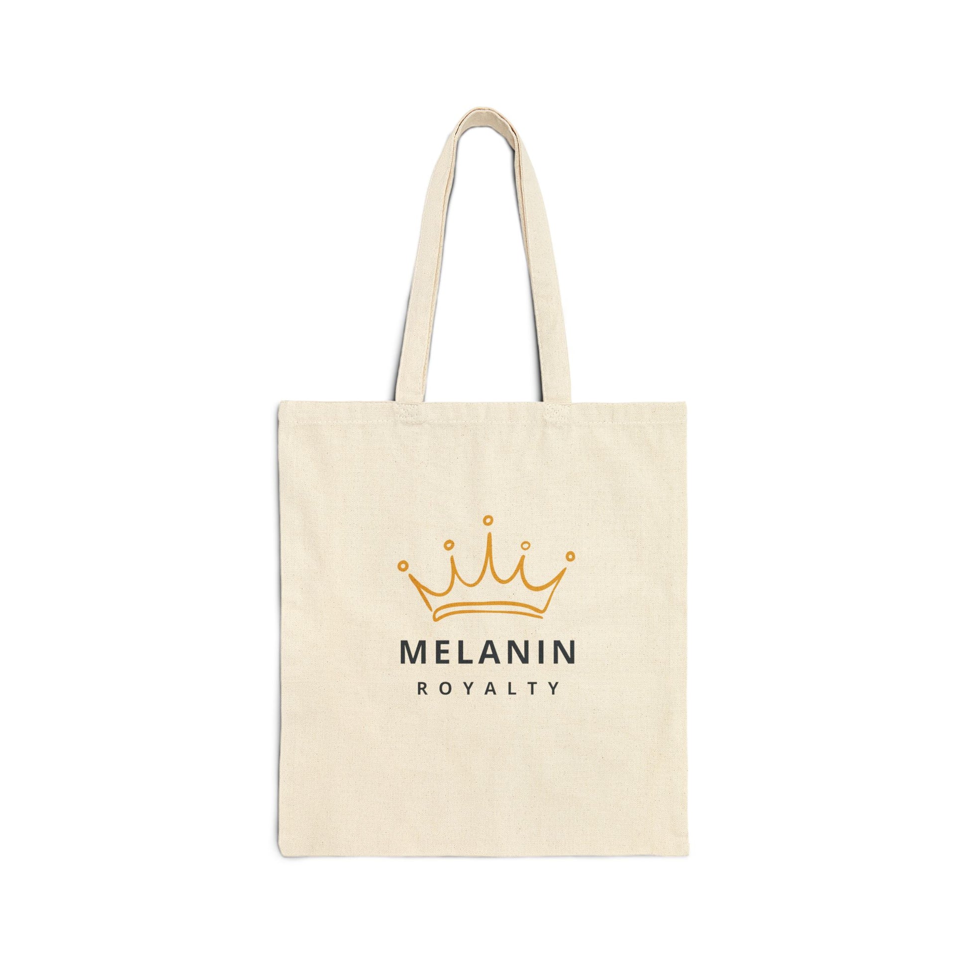 Melanin Royalty Cotton Canvas Tote - The Melanindex