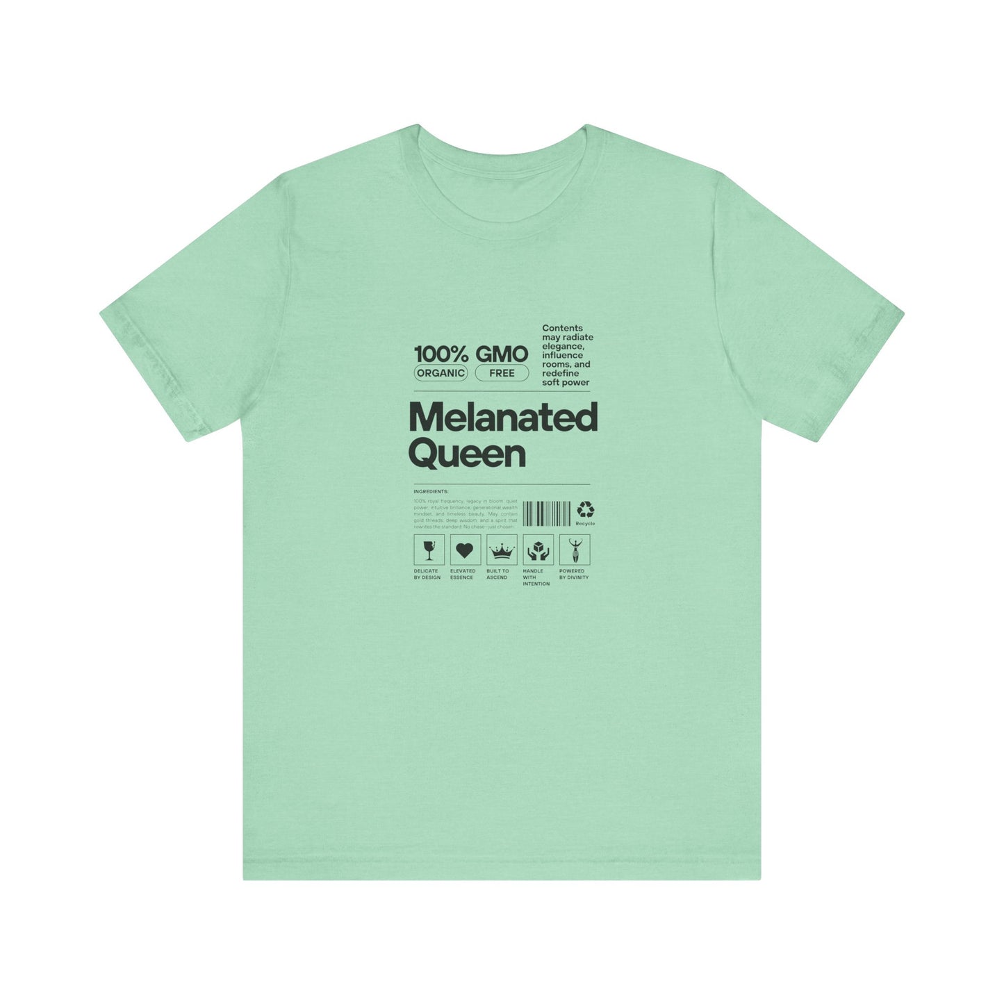 Melanated Queen Tee - The Melanindex