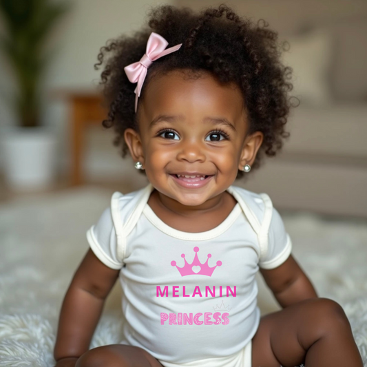 Melanin Princess Infant Onesie - The Melanindex