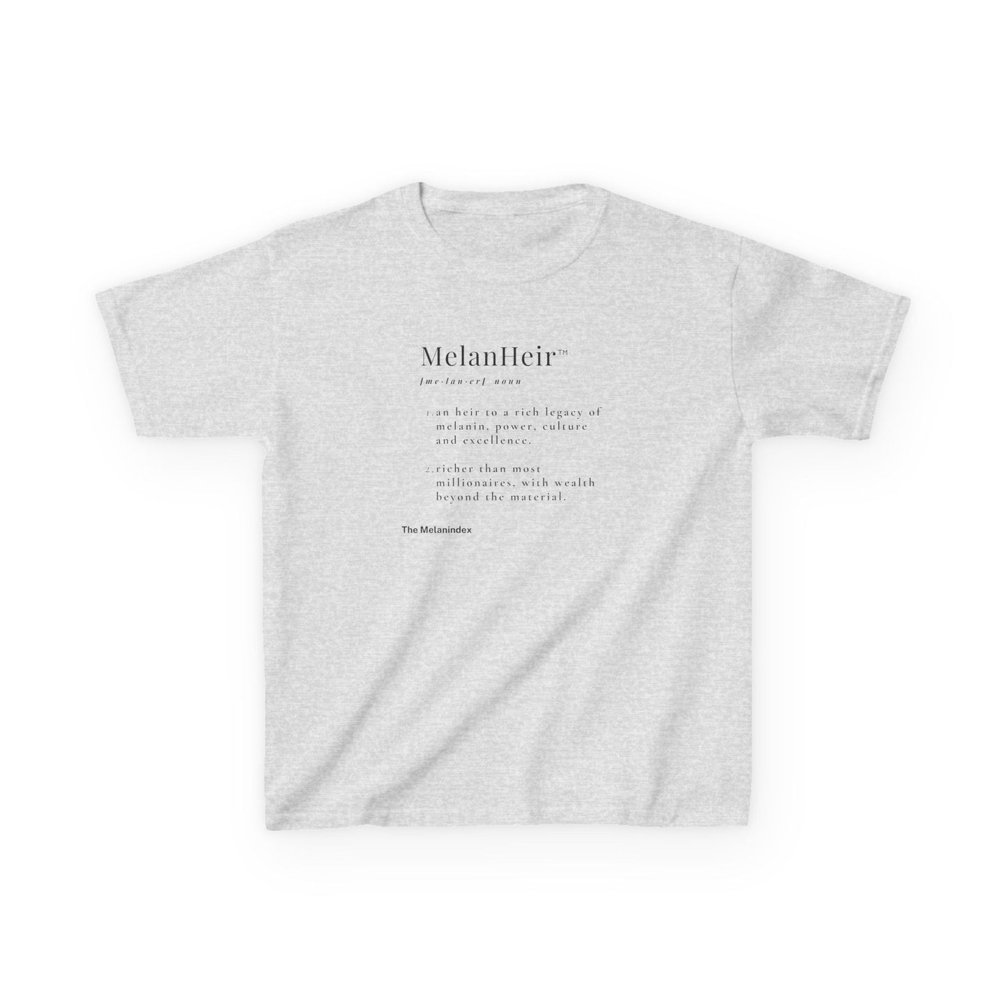 MelanHeir™ Kids Cotton Tee - The Melanindex
