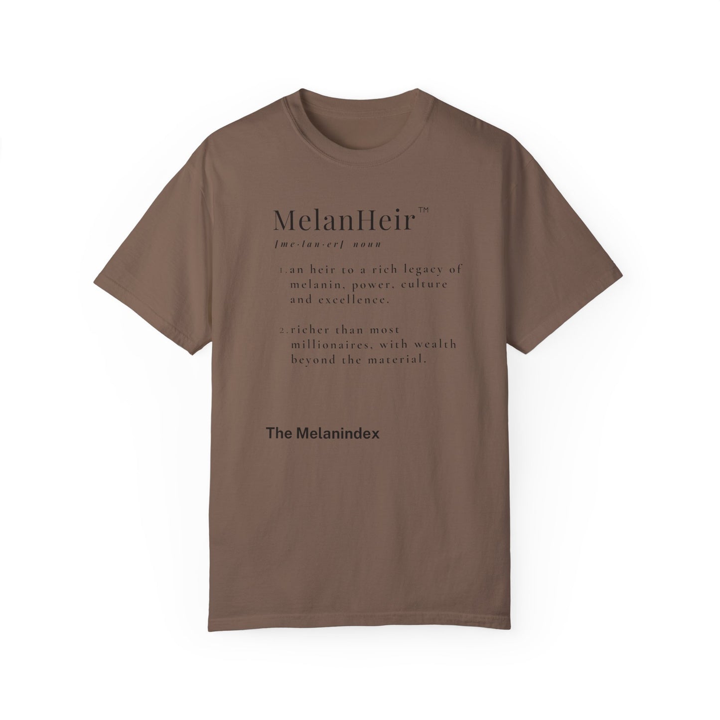 MelanHeir™ Short Sleeve Tee - The Melanindex