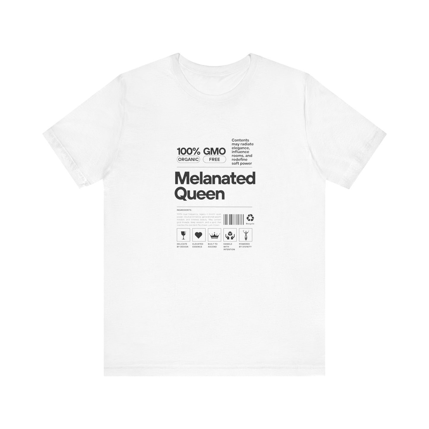 Melanated Queen Tee - The Melanindex