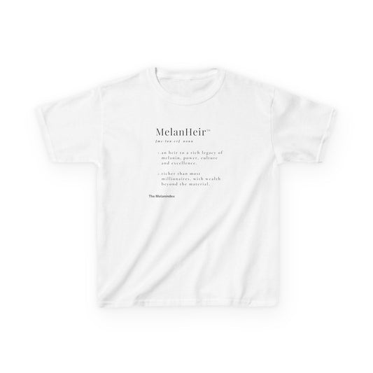 MelanHeir™ Kids Cotton Tee - The Melanindex