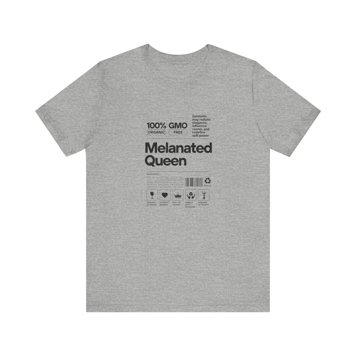 Melanated Queen Tee - The Melanindex