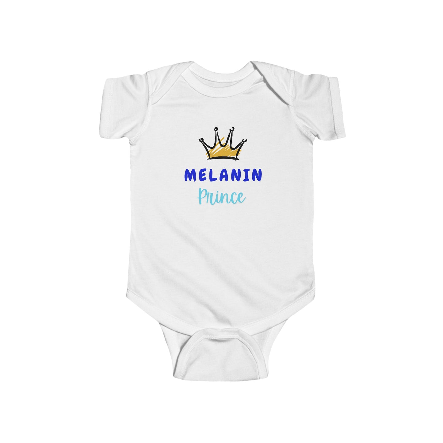 Melanin Prince Infant Onesie - The Melanindex 