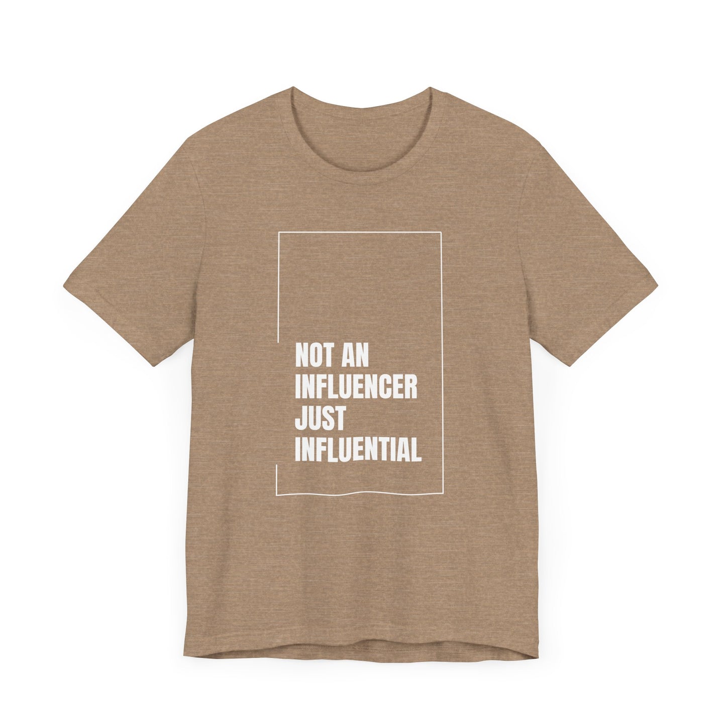Just Influential Tee - The Melanindex 