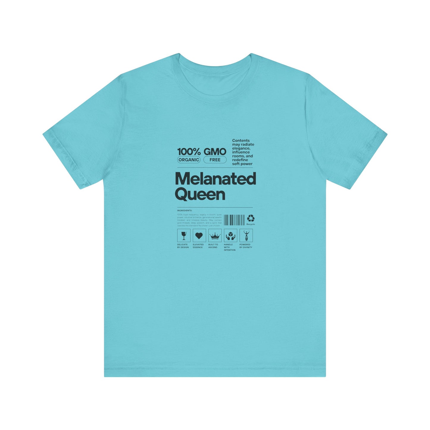 Melanated Queen Tee - The Melanindex 