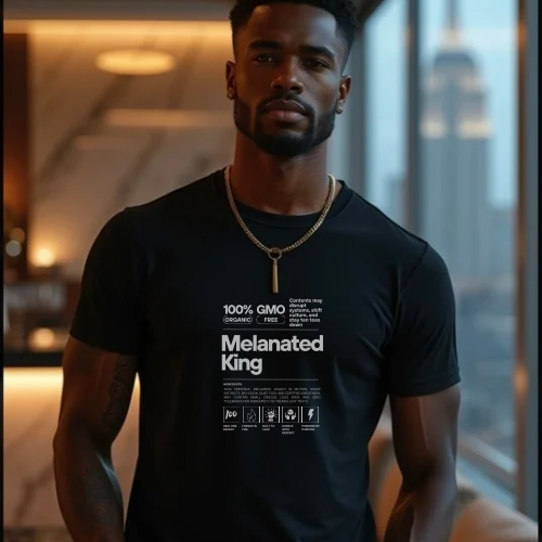 Melanated King T-Shirt - The Melanindex 